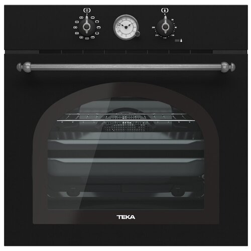 Электрический духовой шкаф TEKA HRB 6300 ATS SILVER, черный