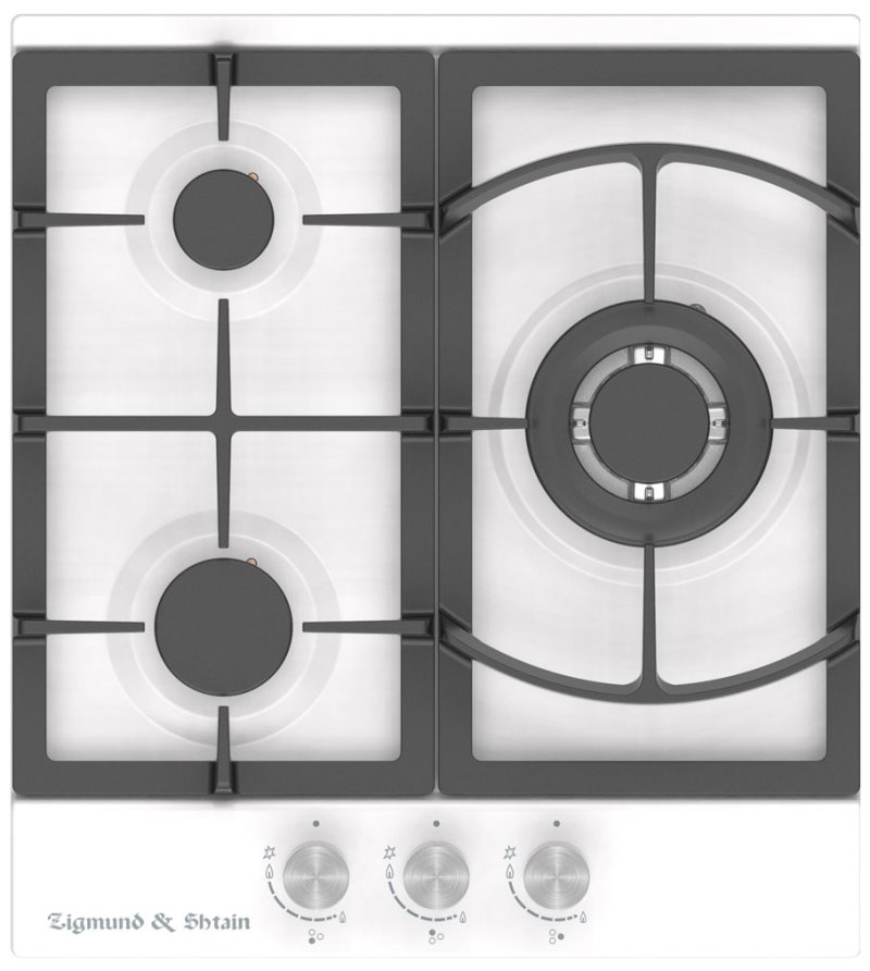 Встраиваемая газовая варочная панель Zigmund & Shtain G 14.4 W Встраиваемая газовая варочная панель Zigmund & Shtain G 14.4 W