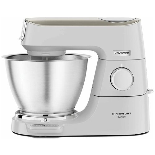 Кухонная машина Kenwood KVC65.001WH Titanium Chef Baker RU, 1200 Вт, серебристый