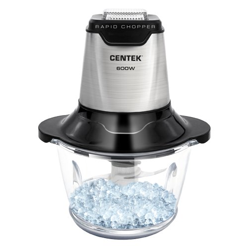 Измельчитель CENTEK CT-1392, 600 Вт, серебристый/черный